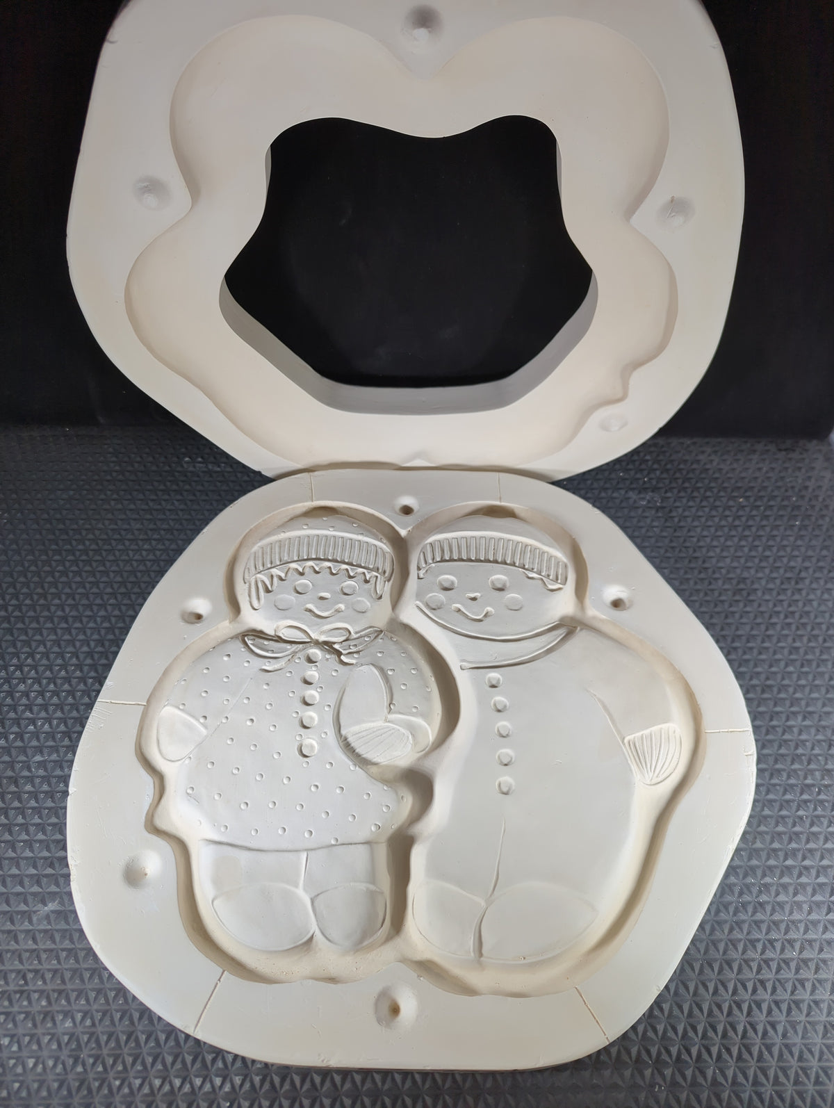 CM1543 - C-2562 Ceramichrome Gingerbread Tray Mold