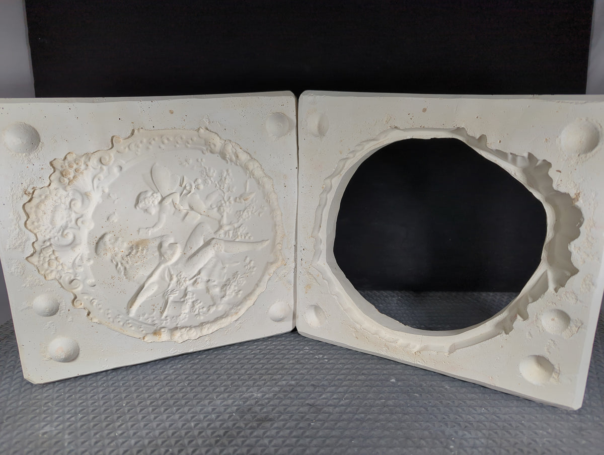CM1524 - Homemade Cherub Plaque Mold